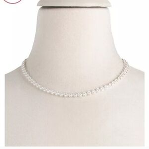 Kendra Scott Carmen Silver Tennis Necklace